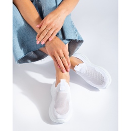 Shelovet klasične bijele sportske cipele bijela 1