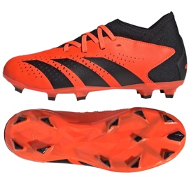 Adidas Predator Accuracy.3 Fg Jr GW4608 tenisice za nogomet naranča naranče i crvene 1