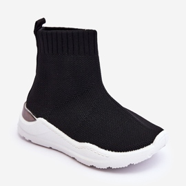 FR1 Dječje čarape Sportske cipele crne Benito crno 1