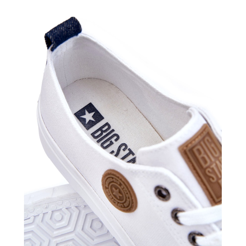 Muške tenisice Big Star LL174019 Bijele bijela 6