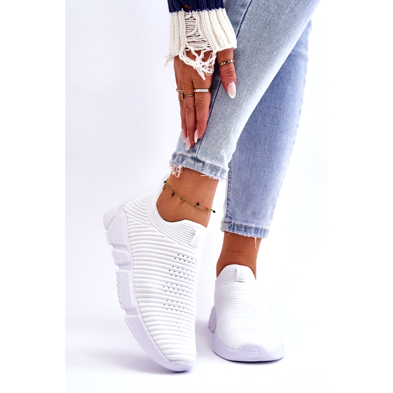 Ženske sportske cipele na klizanje Big Star DD274460 Bijele bijela 1