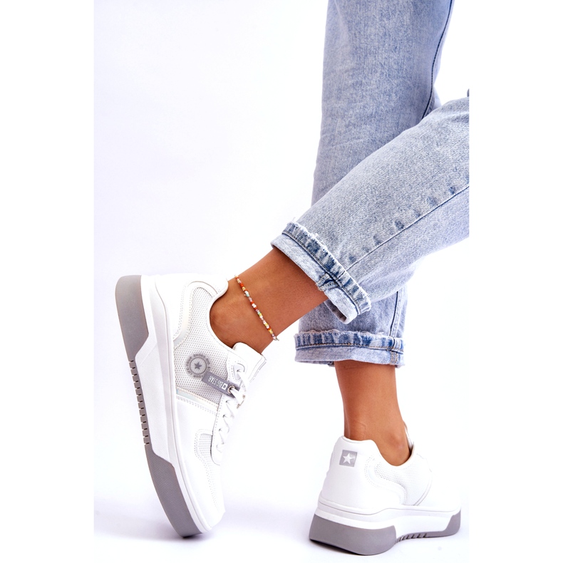 Klasične tenisice Memory Foam System Big Star LL274A024 Bijela 3