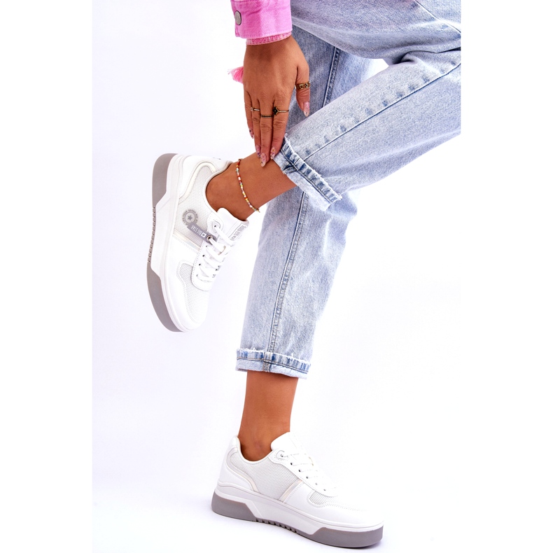 Klasične tenisice Memory Foam System Big Star LL274A024 Bijela 1