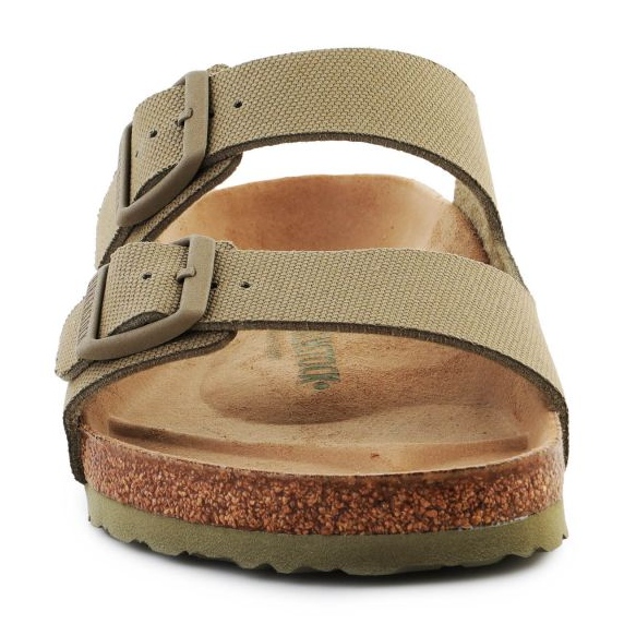 Birkenstock Rivet Logo Vegan Canvas Faded Slajdovi 1023958 zelena 1