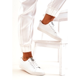 Kožne tenisice Big Star JJ274311 Bijele bijela 7