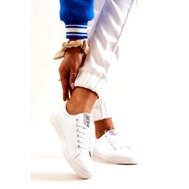 Kožne tenisice Big Star JJ274311 Bijele bijela 3