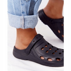 Flameshoes Ženske papuče od crne pjene eva crno 1