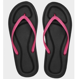 4F W papuče 4FSS23FFLIF067BLACK ružičasta 1