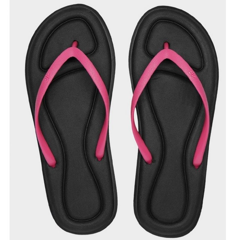 4F W papuče 4FSS23FFLIF067BLACK ružičasta 1