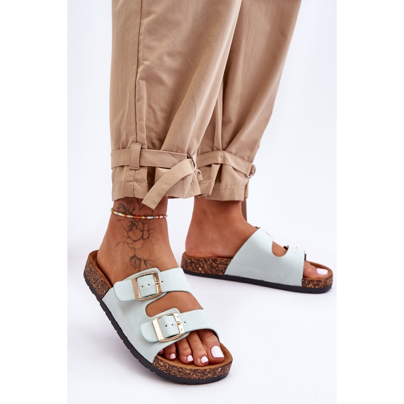 Ženske natikače Sandale Cortina Mint zelena 1