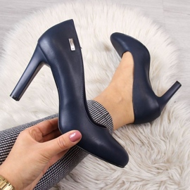 Cipele na stup Sergio Leone W SK3M tamnoplave 1