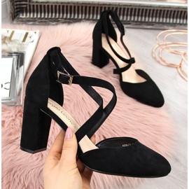 Sandale na post Sergio Leone W SK248A crne crno 2