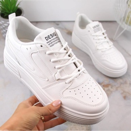 Vinceza W JAN231 bijele sportske cipele na platformu bijela 1