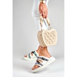 Elegantne bijele papuče iz La.Fi bijela 2