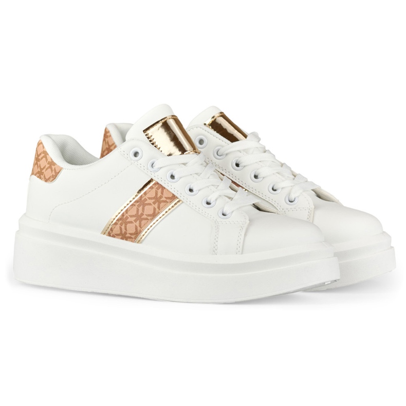 Elegantne bijele ženske sportske cipele bijela 1