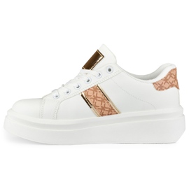 Elegantne bijele ženske sportske cipele bijela 2