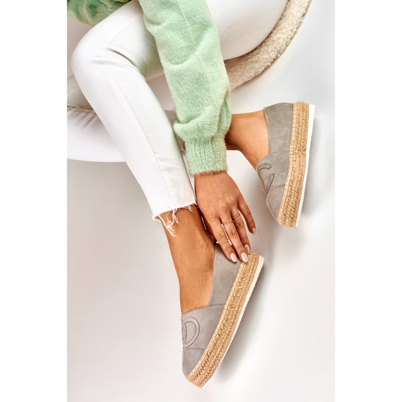 Sive espadrile s platformom siva 2