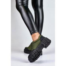 Tamno zelene cipele od eko kože zelena 2