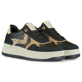 Lara ženske crne tenisice crna 2