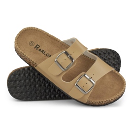 Bež udobne ženske papuče 1