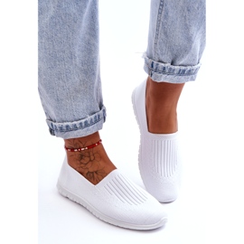 News Ženske slip-on tenisice bijele lento boje bijela 4