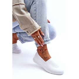 News Ženske slip-on tenisice bijele lento boje bijela 2