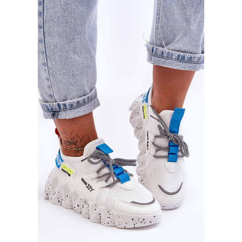 PS1 Moderne slip-on tenisice White Evolution bijela 1