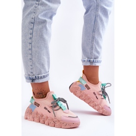 PS1 Moderne Slip-on tenisice Light Pink Evolution ružičasta 2