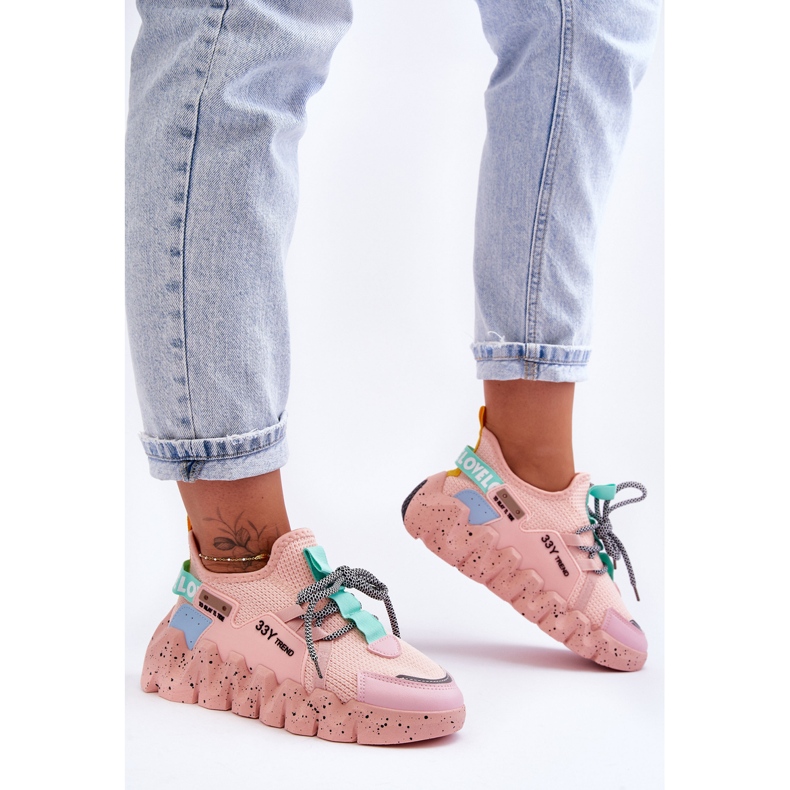 PS1 Moderne Slip-on tenisice Light Pink Evolution ružičasta 2