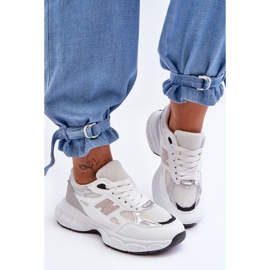 FG2 Modne ženske sportske cipele s mrežicom, bijela Venice 2