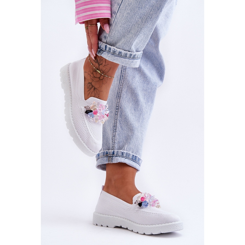 PM1 Ženske tenisice Slip-on tenisice bijele Taylor bijela 2