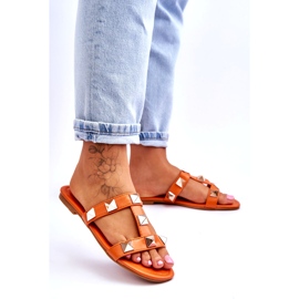 Ženski okret -Flops s velikim nosačima narančama 4