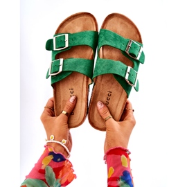 Bellucci Ženski zeleni slip-on Misandei zelena 4