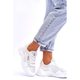 Ženska sportska obuća od tkanine Memory Foam System Big Star LL274A064 Bijela 2