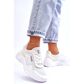 Ženska sportska obuća od tkanine Memory Foam System Big Star LL274A064 Bijela 3