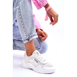 Ženska sportska obuća od tkanine Memory Foam System Big Star LL274A064 Bijela 6