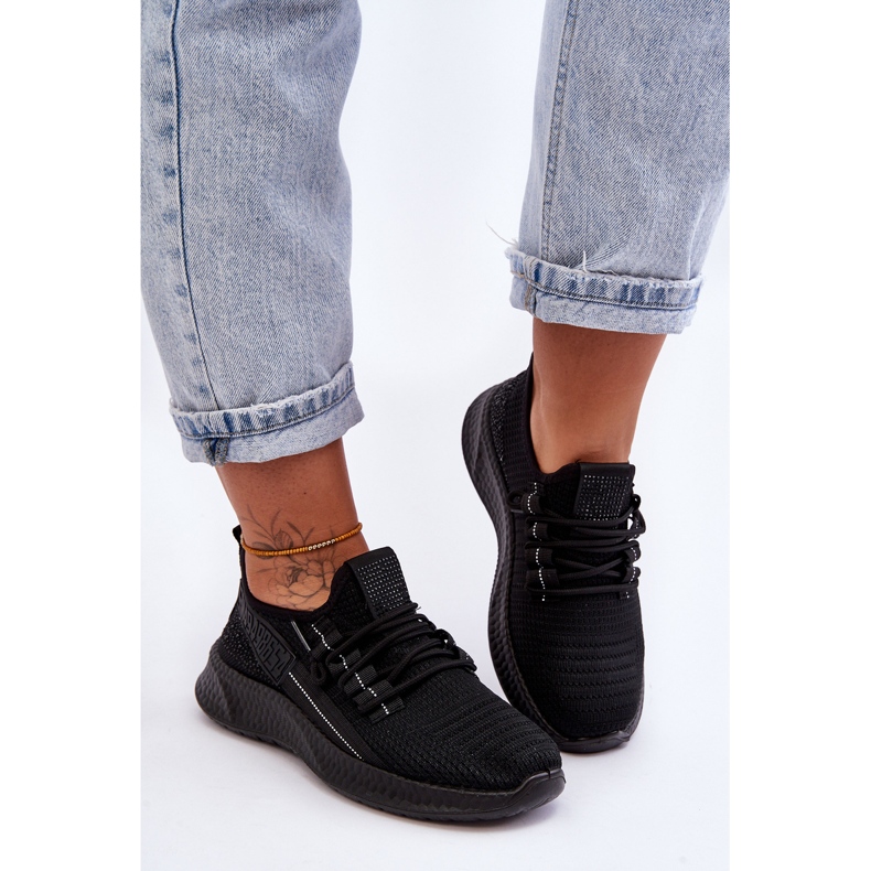 PM1 Slip-on Ženske sportske cipele crne Hold Me! crno 1