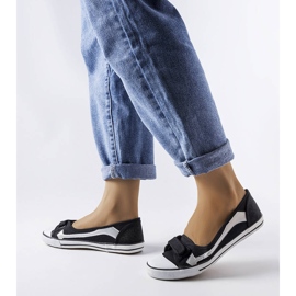 Crne tekstilne tenisice iz Winifreda crna 1