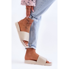 Klasične ženske papuče Bež Rolien 2