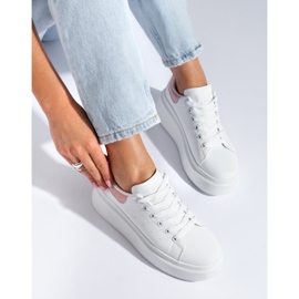 Shelovet bijele ženske sportske cipele bijela 1