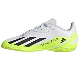 Adidas X Crazyfast.4 In Jr IE4065 tenisice za nogomet bijela bijela 1