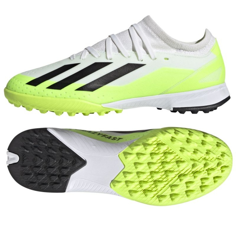 Adidas X Crazyfast.3 Tf Jr IE1568 tenisice za nogomet bijela bijela 1