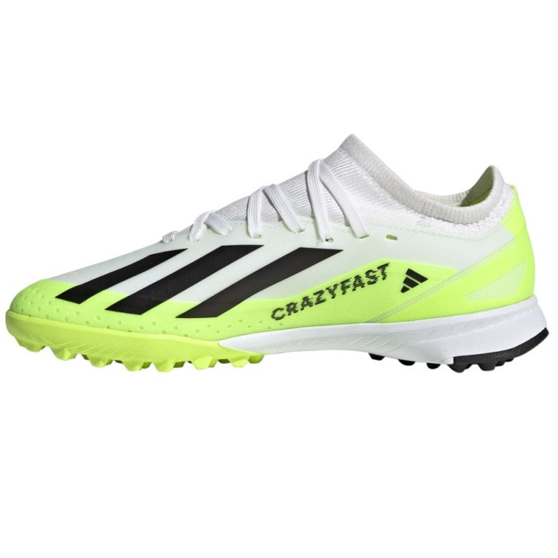 Adidas X Crazyfast.3 Tf Jr IE1568 tenisice za nogomet bijela bijela 2