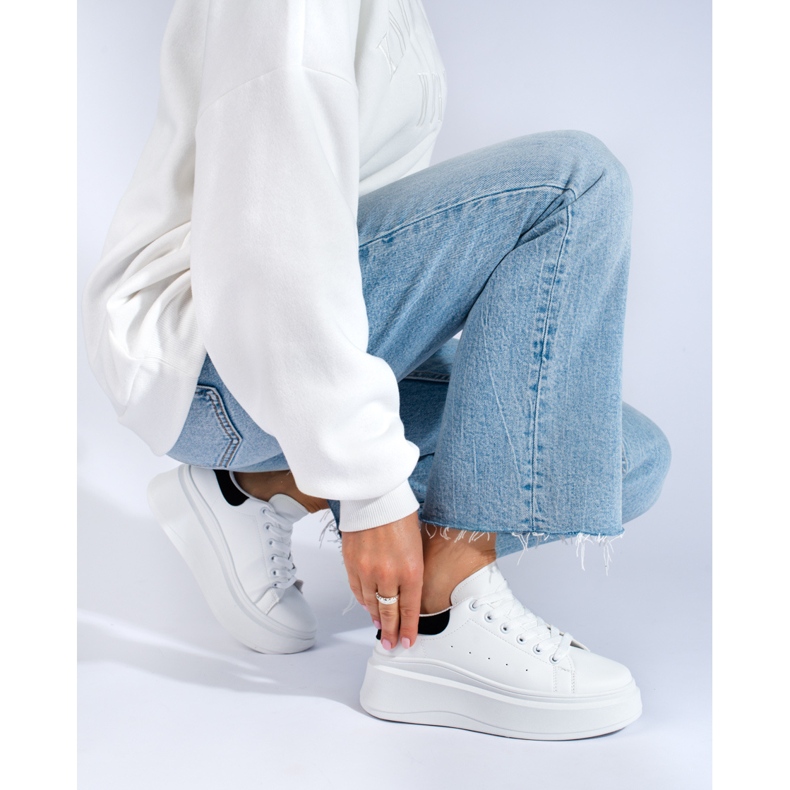 Shelovet ženske bijele sportske cipele bijela 1