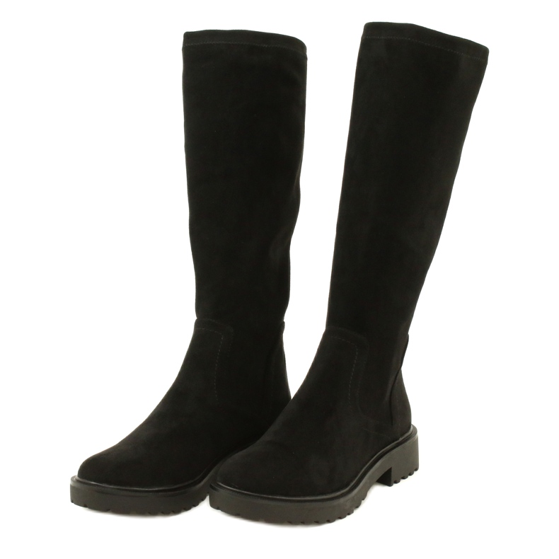 Caprice Kiss Boots 25606-41 044 Crni rastezanje crno 4