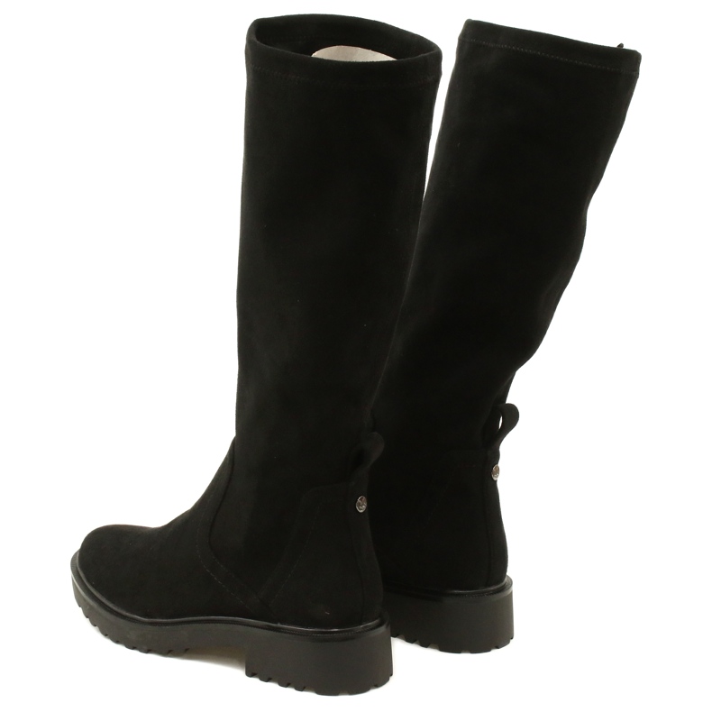 Caprice Kiss Boots 25606-41 044 Crni rastezanje crno 5