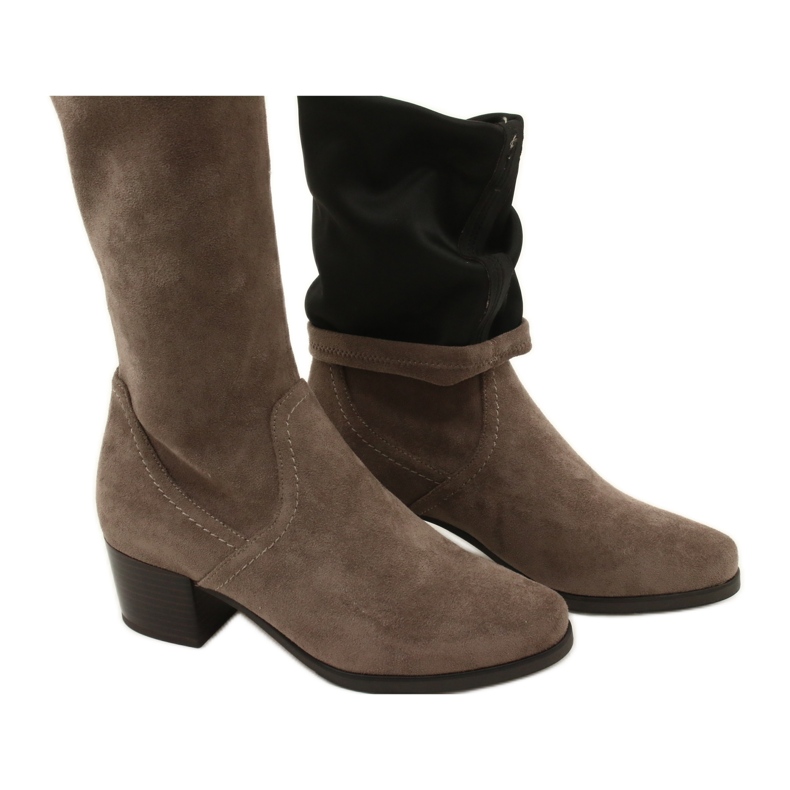 Ženske cafe rastezljive čizme Caprice 25506-41 306 smeđa 6