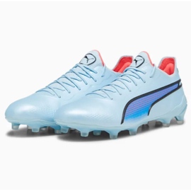 Puma King Ultimate FG/AG M 107563-02 tenisice za nogomet srebro nijanse sive 1