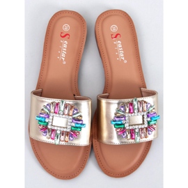 Lowell kameni tobogani zlatne boje zlatni 1