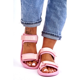Ženske sportske sandale Big Star LL274729 Pink ružičasta 3